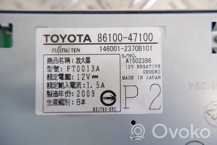 Toyota Prius (XW30) Vahvistin 8610047100