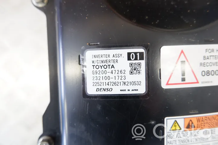 Toyota Prius (XW50) Jännitteenmuunnin/vaihtosuuntaaja G920047262