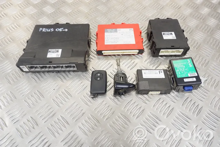 Toyota Prius (XW30) Kit centralina motore ECU e serratura 8999047060