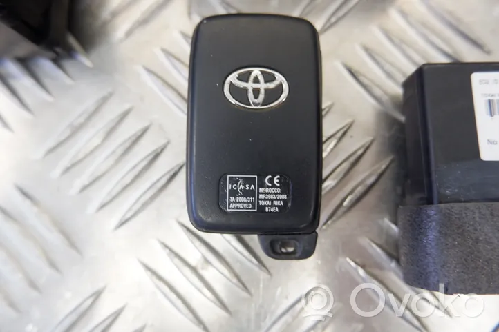 Toyota Prius (XW30) Kit calculateur ECU et verrouillage 8968147100