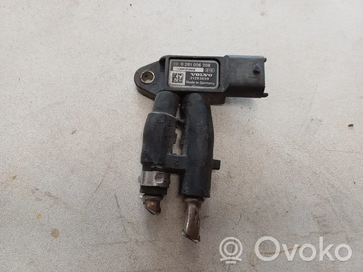 Volvo V40 Sensore di pressione dei gas di scarico 0281006208