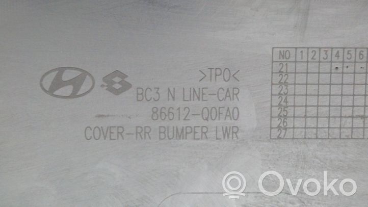 Hyundai i20 (BC3 BI3) Absorber zderzaka tylnego 86612-Q0FA0