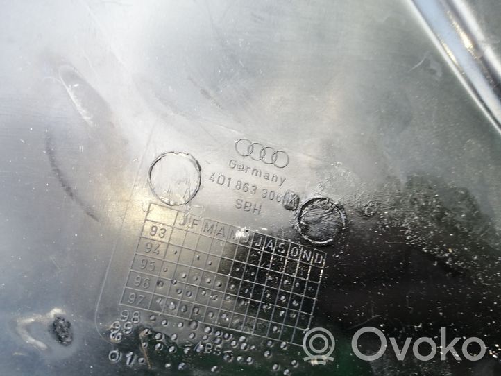 Audi A8 S8 D2 4D Tapis de sol / moquette de cabine avant 4D1867265B