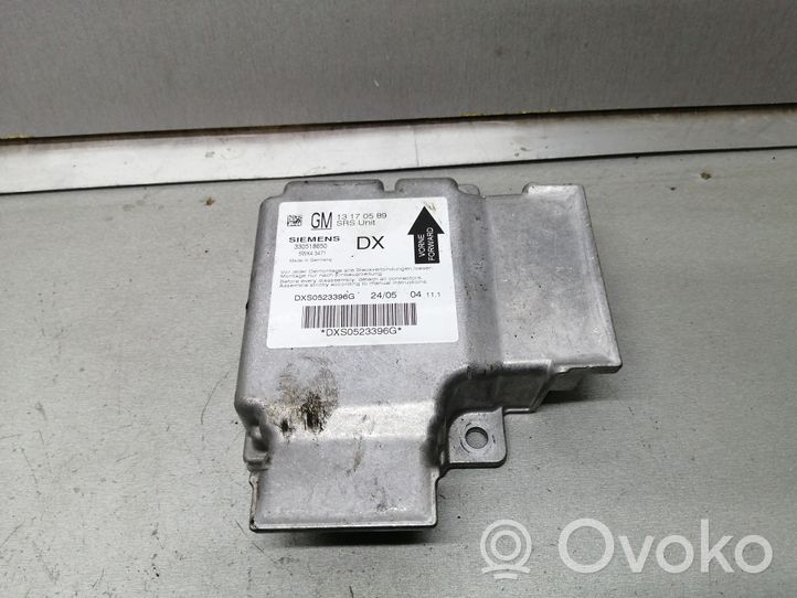 Opel Vectra C Centralina/modulo airbag 13170589