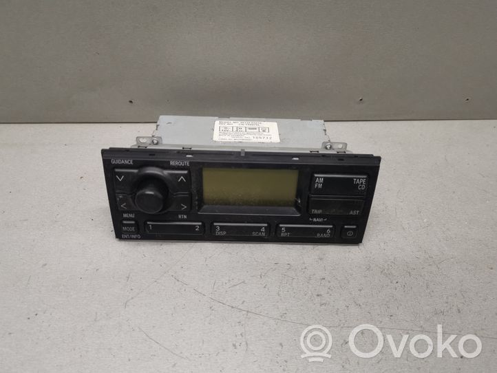 Toyota Avensis T220 Radio/CD/DVD/GPS-pääyksikkö 8611005010