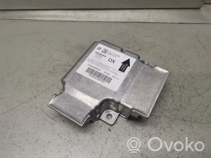 Opel Vectra C Airbag control unit/module 13170589