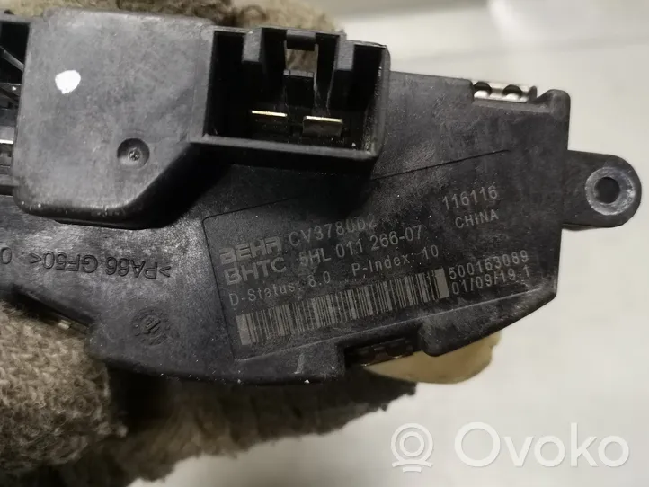 Dodge Challenger Heater blower motor/fan resistor 5HL011266