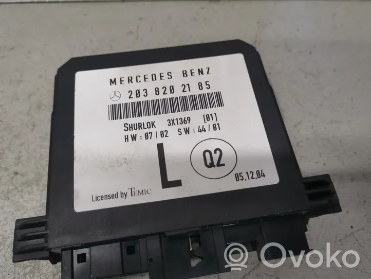 Mercedes-Benz C W203 Oven ohjainlaite/moduuli 2038202185