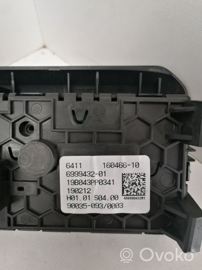 BMW 5 G30 G31 Panel klimatyzacji 6999432