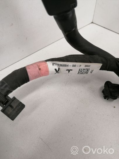 Tesla Model X Câble négatif masse batterie 103688400F