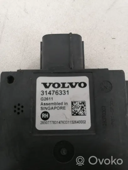 Volvo XC90 Capteur radar d'angle mort 31476331