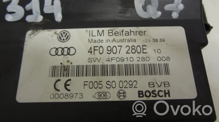Audi Q7 4L Sterownik / Moduł zapłonu F005S00292