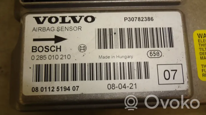 Volvo XC90 Sterownik / Moduł Airbag 0285010210