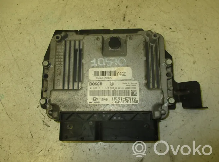 Hyundai Santa Fe Sterownik / Moduł ECU 0281012670