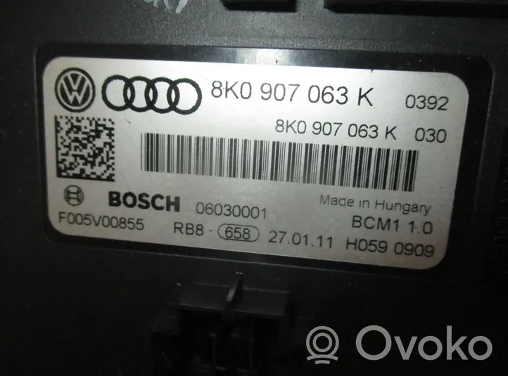 Audi A4 S4 B8 8K Centralina/modulo combustione F005V00855