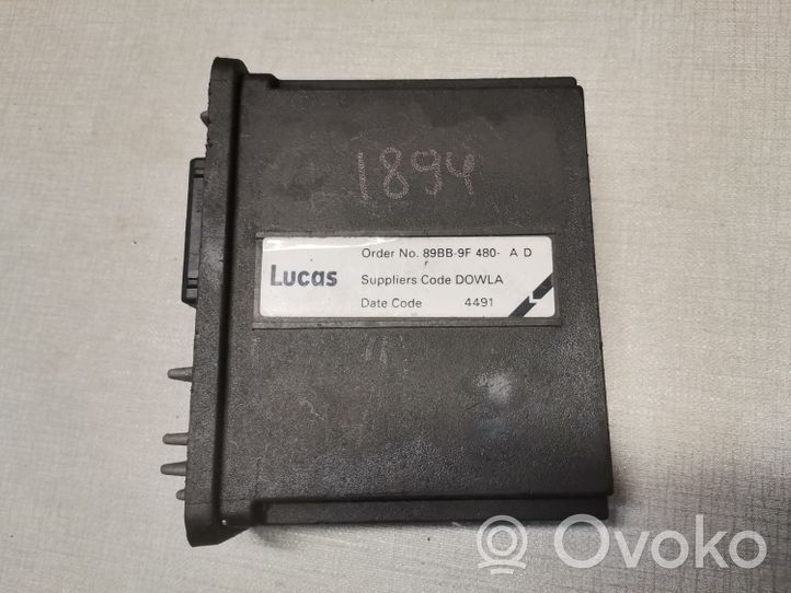 Ford Sierra Sterownik / Moduł ECU 89BB9F480AD