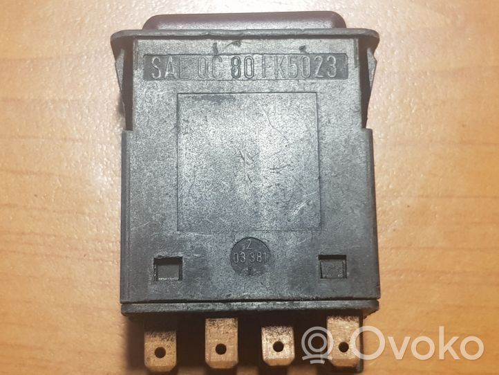 BMW 3 E30 Botón interruptor de luz de peligro QC80FK5023