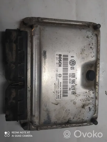 Audi A6 S6 C6 4F Unidad de control/módulo ECU del motor 038906019KH