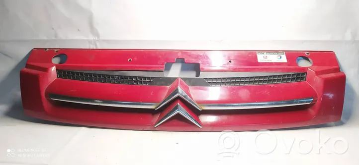 Citroen Berlingo Maskownica / Grill / Atrapa górna chłodnicy 9644758077