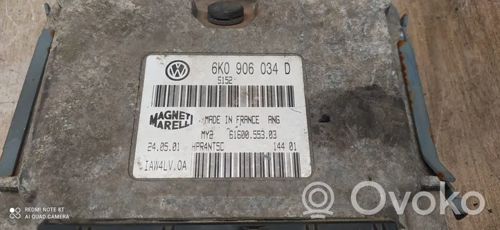 Seat Cordoba (6K) Calculateur moteur ECU 6K0906034D