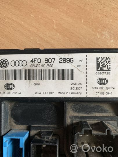 Audi A6 S6 C6 4F Modulo comfort/convenienza 4F0907289G