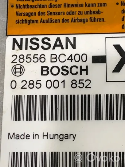 Nissan Micra Sterownik / Moduł Airbag 28556BC400