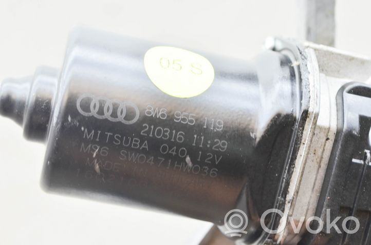 Audi A5 Tringlerie et moteur d'essuie-glace avant 8W6955023