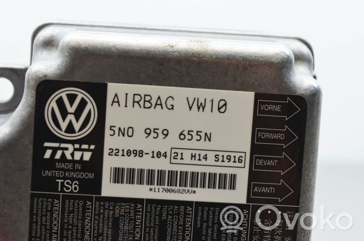 Volkswagen Tiguan Module de contrôle airbag 5N0959655N