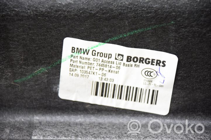 BMW X3 G01 Szyjka / Wkład wlewu paliwa 7445814