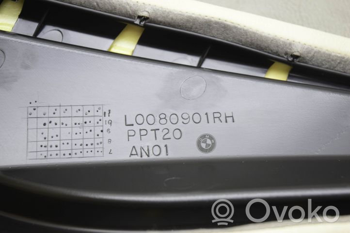 BMW X5 E70 Cornice di rivestimento della regolazione del sedile della portiera anteriore L0080901