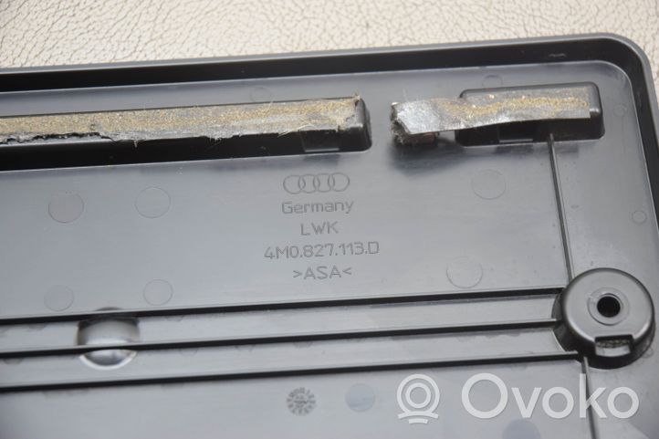 Audi Q7 4M Cornice porta targa 4M0827113D