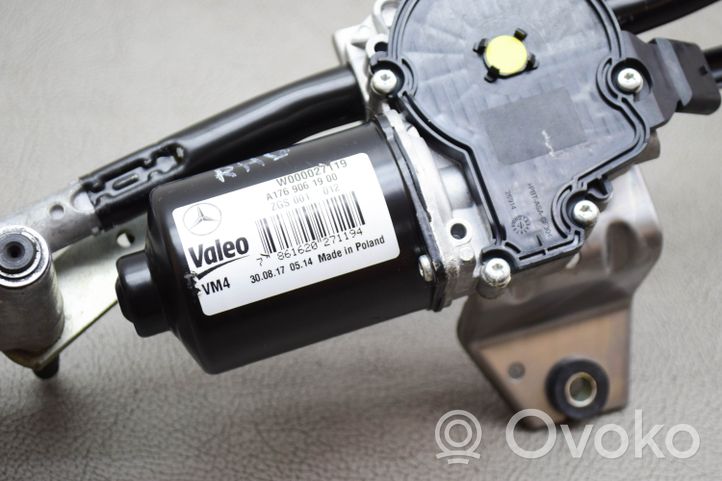 Mercedes-Benz CLA C117 X117 W117 Motor y varillaje del limpiaparabrisas delantero A1769061900