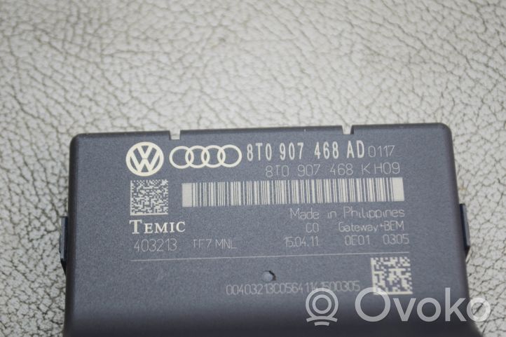 Audi A5 Sportback 8TA Gateway vadības modulis 8T0907468AD