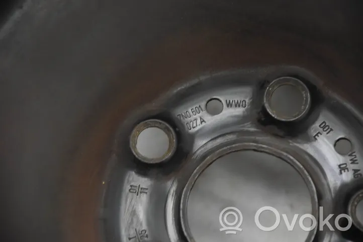 Volkswagen Sharan Cerchione in acciaio R16 7N0601027A