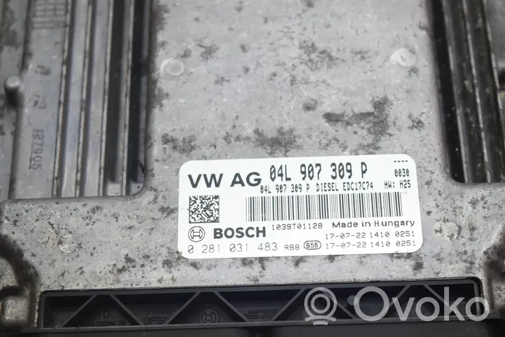 Volkswagen Touran III Sterownik / Moduł ECU 04L907309P