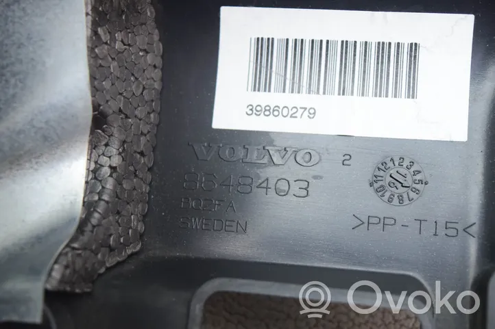 Volvo V60 Elementy poszycia kolumny kierowniczej 8648403