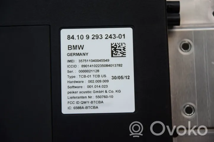 BMW 5 F10 F11 Bluetooth modulis 9293243