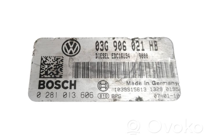 Volkswagen Golf V Sterownik / Moduł ECU 03G906021HB