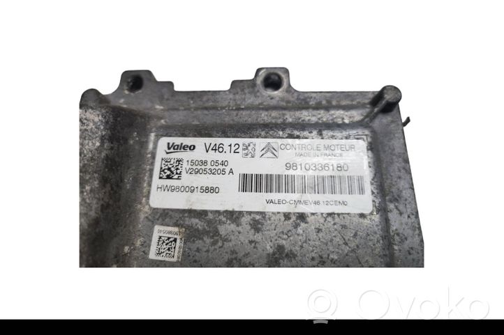 Peugeot 208 Muut ohjainlaitteet/moduulit 9810336180