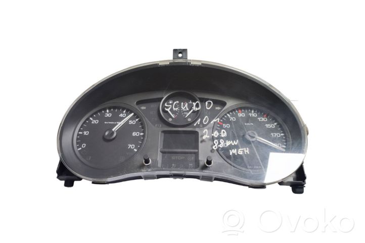 Fiat Scudo Compteur de vitesse tableau de bord 9665983780