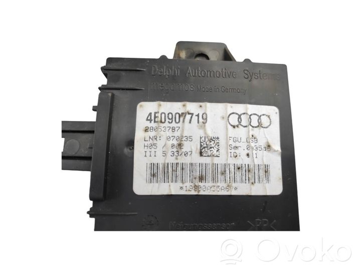 Audi A8 S8 D3 4E Centralina/modulo allarme 4E0907719