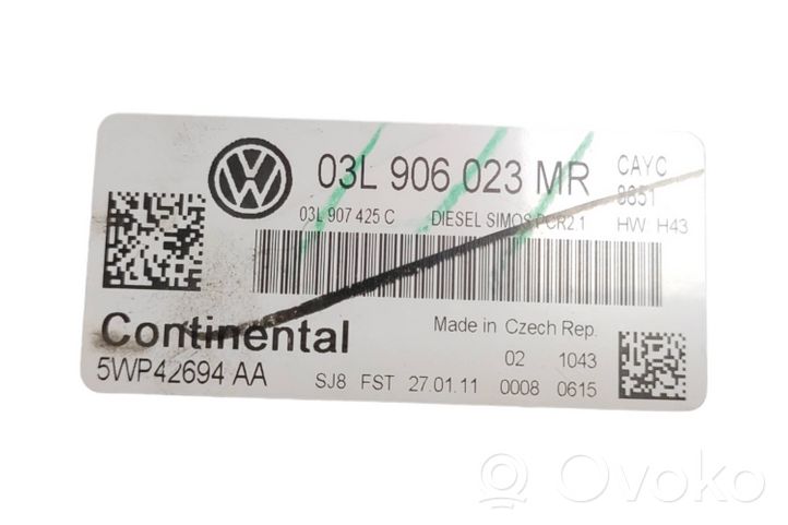 Volkswagen Golf VI Motorsteuergerät/-modul 03L906023MR