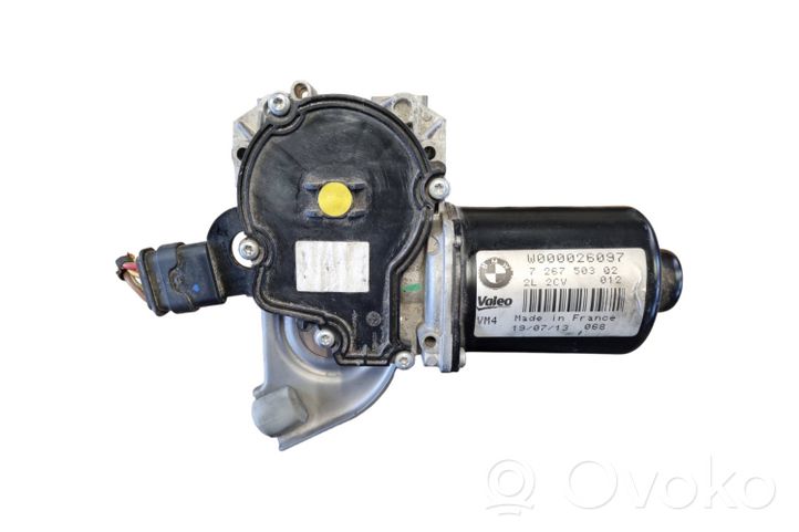 BMW 3 F30 F35 F31 Etupyyhkimen vivusto ja moottori 726750302