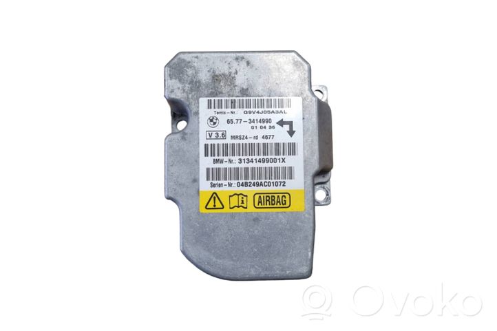 BMW X3 E83 Module de contrôle airbag 31341499001X