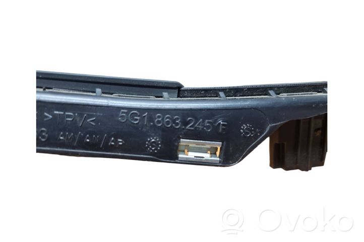 Volkswagen Golf VII Glove box central console 5G1863245F