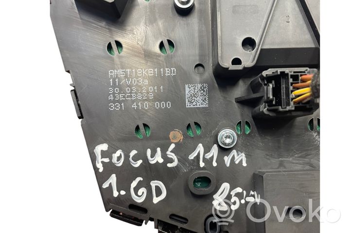 Ford Focus Konsola środkowa / Panel sterowania AM5T18K811BD