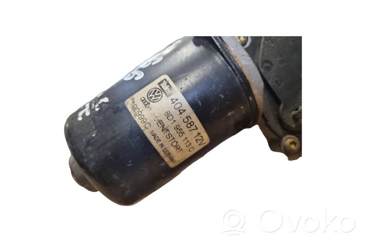 Audi A6 S6 C5 4B Etupyyhkimen vivusto ja moottori 8D1955113C