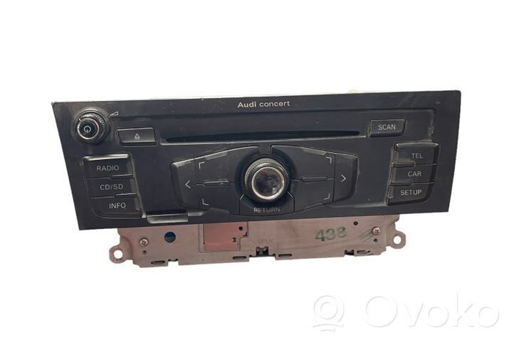 Audi A5 8T 8F Unité principale radio / CD / DVD / GPS MGCFA00114