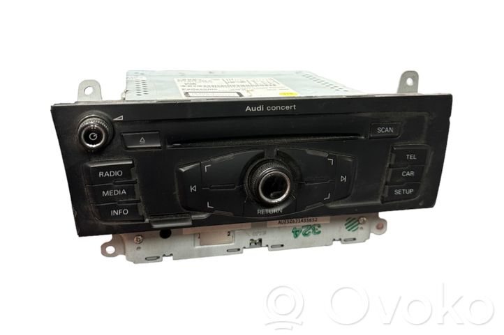 Audi A4 B8 Dvd Während Der Fahrt 8T1035186P Audi A4 S4 B8 8K Unité principale radio / CD / DVD / GPS, 39