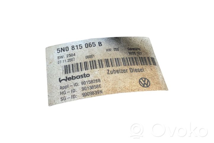 Volkswagen Tiguan Auxiliary pre-heater (Webasto) 9013858E